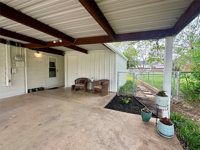 1346 Hillcrest Dr, Graham, TX 76450 - view of patio / terrace with fence