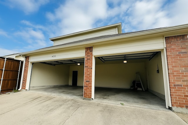 4605 Stargazer Dr, Plano, TX 75024 - garage with driveway