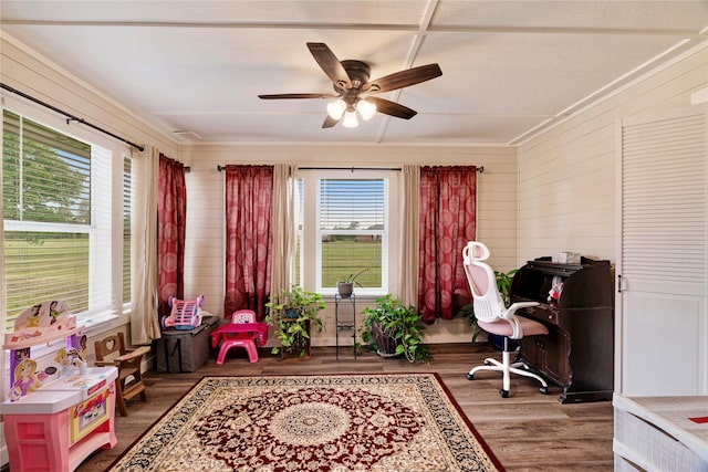 interior space featuring a healthy amount of sunlight