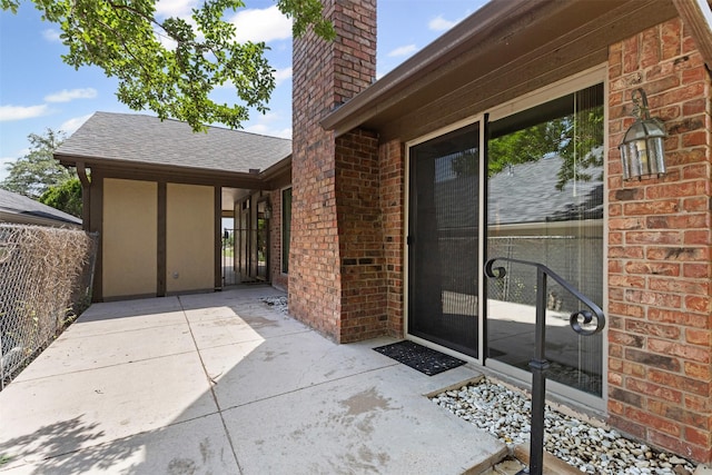 view of patio / terrace with fence