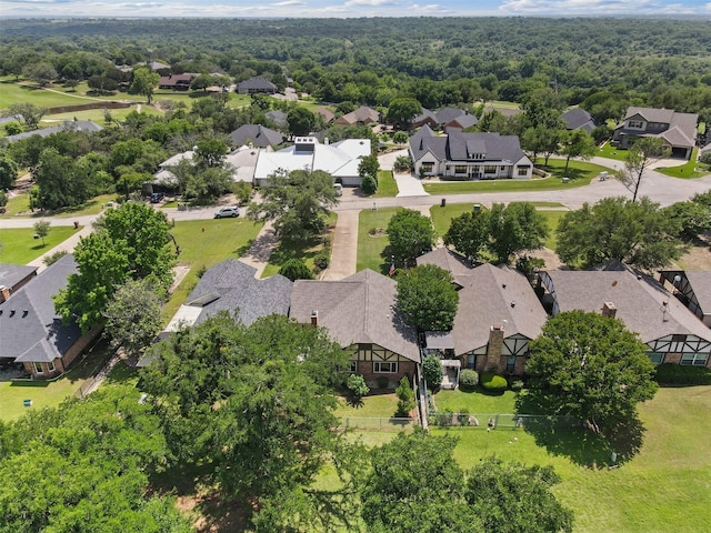 birds eye view of property featuring a residential view