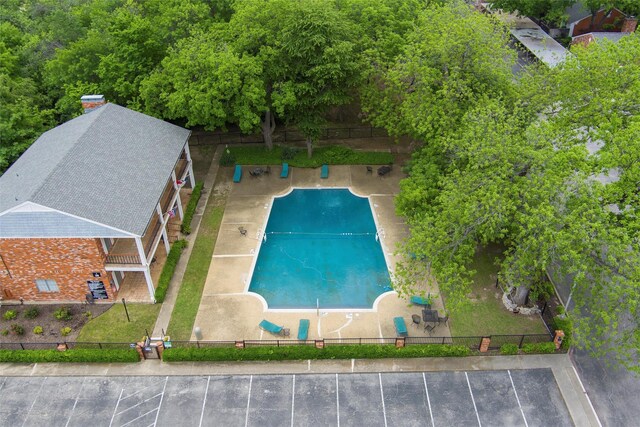 drone / aerial view