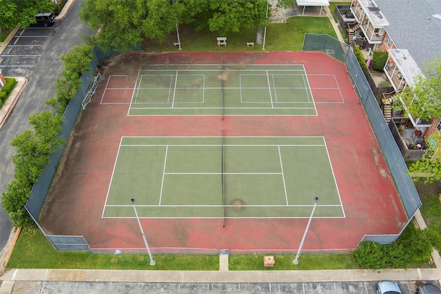 drone / aerial view