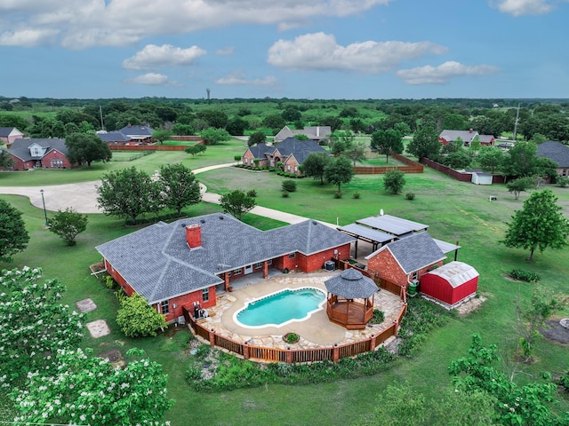 bird's eye view