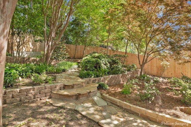 314 Gentilly Cir, Shreveport, LA 71106 - view of yard featuring a fenced backyard