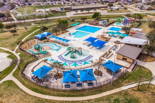 bird's eye view