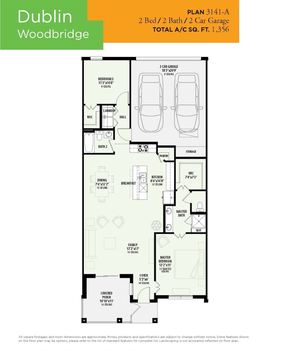 2831 Concord, Wylie, TX 75098 - floor plan
