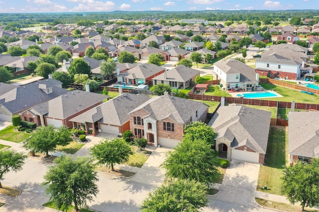 3317 Hornbeam St, Denton, TX 76226 - drone / aerial view with a residential view