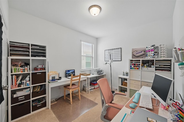 628 Coleman St, Aubrey, TX 76227 - view of carpeted office