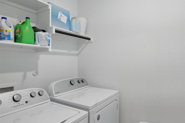 628 Coleman St, Aubrey, TX 76227 - laundry area featuring laundry area and washing machine and clothes dryer