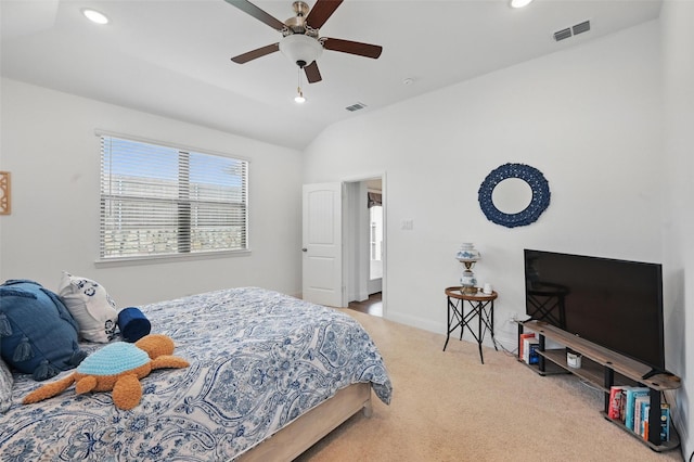 628 Coleman St, Aubrey, TX 76227 - bedroom featuring visible vents, recessed lighting, and carpet