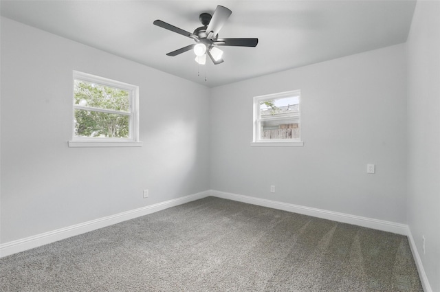 2708 Ash Park Dr, Richland Hills, TX 76118 - unfurnished room featuring plenty of natural light, dark carpet, and baseboards