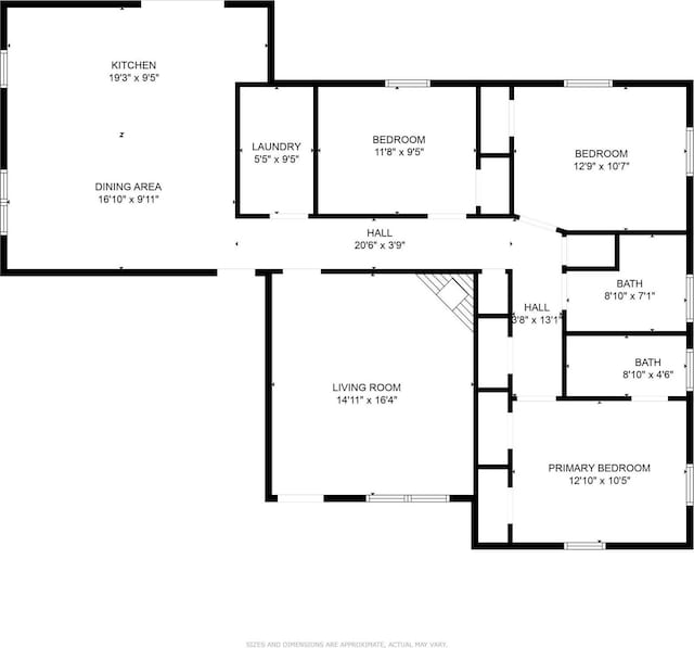 2708 Ash Park Dr, Richland Hills, TX 76118 - room layout