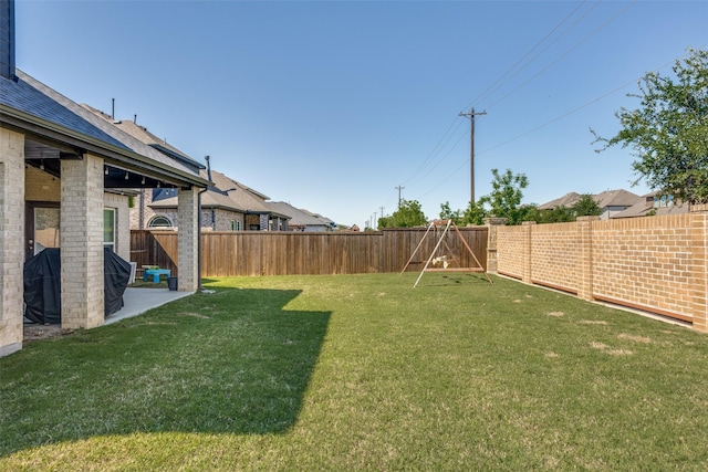 8480 Kincaid Ln, Frisco, TX 75036 - view of yard with a patio and a fenced backyard