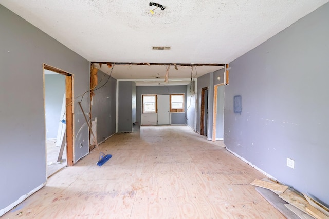 spare room with visible vents