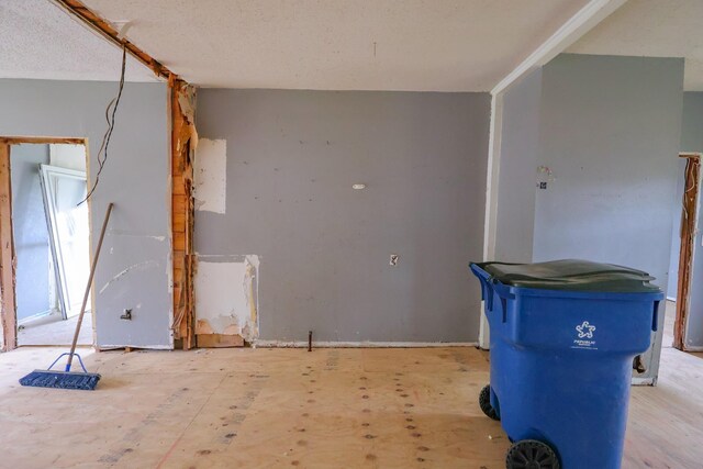 view of spare room