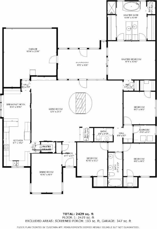 1308 Chesterton Dr, Richardson, TX 75080 - property floor plan