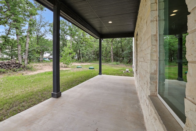 811 County Road 3451, Paradise, TX 76073 - view of patio / terrace