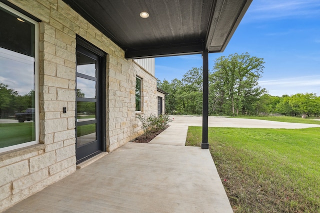 811 County Road 3451, Paradise, TX 76073 - view of patio / terrace