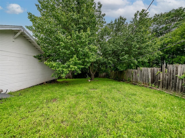1227 W Walker St, Denison, TX 75020 - view of yard featuring fence