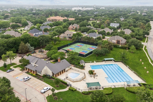 aerial view