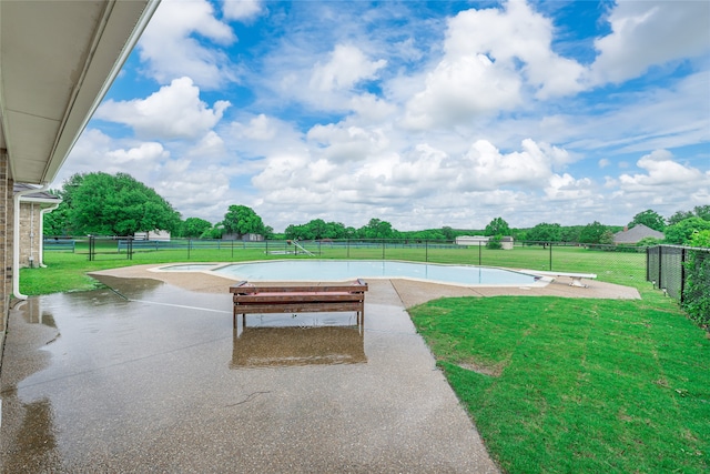 view of patio / terrace with fence