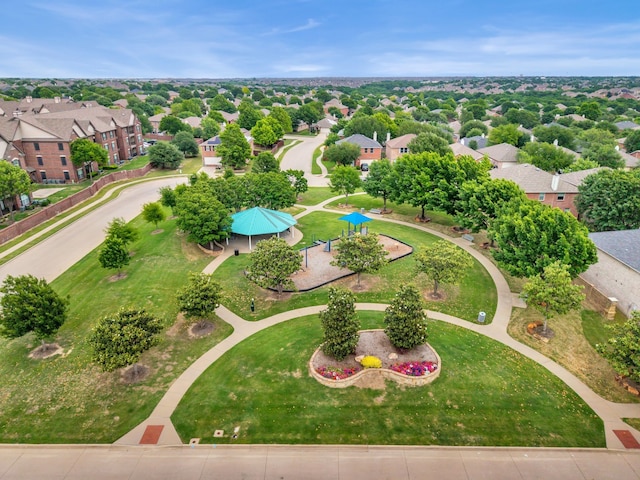 13029 Guerin Dr, Frisco, TX 75035 - aerial view featuring a residential view