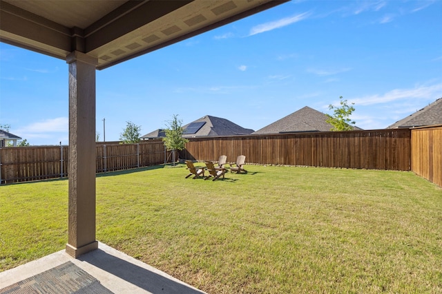 1421 Avalon Ct, Celina, TX 75009 - view of yard with a patio area