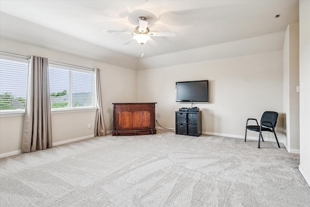11308 Hubbard Creek Dr, Frisco, TX 75036 - unfurnished bedroom with carpet, baseboards, and a ceiling fan
