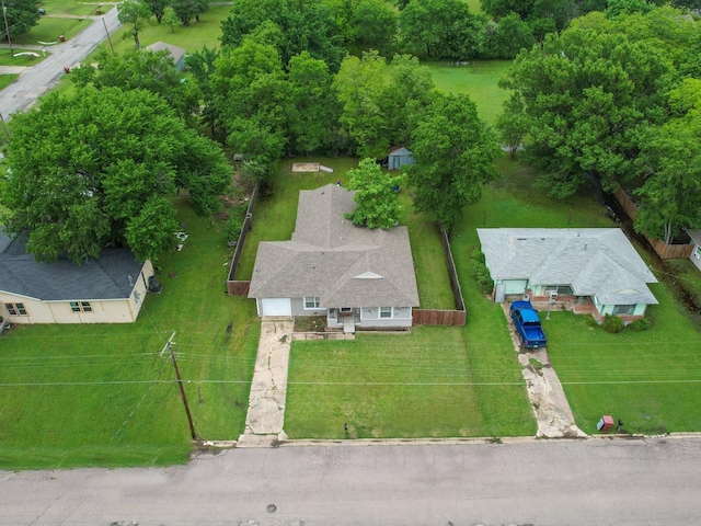 drone / aerial view