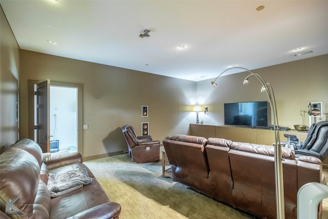 990 County Road 621, Tuscola, TX 79562 - view of carpeted living area