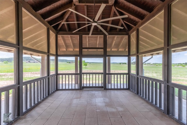 990 County Road 621, Tuscola, TX 79562 - view of unfurnished sunroom