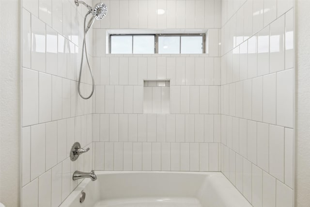 bathroom featuring shower / tub combination