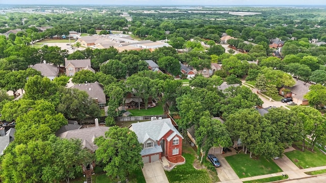 bird's eye view featuring a residential view