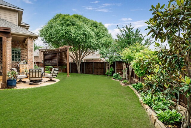 2231 Morning Dew Ct, Allen, TX 75013 - view of yard with a deck