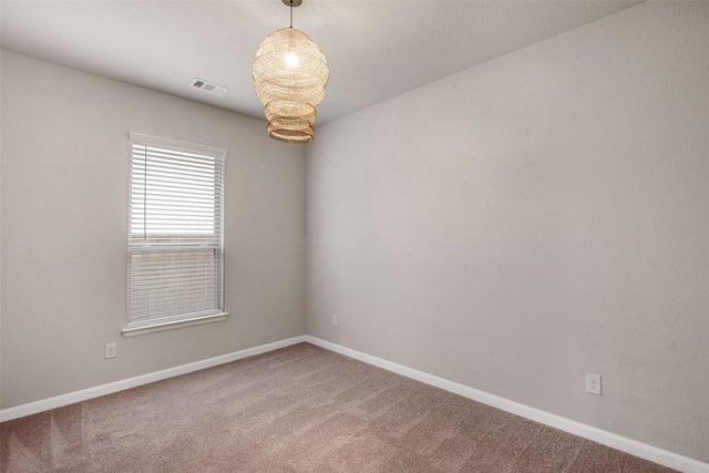 5608 Crestview Dr, Celina, TX 75009 - spare room featuring baseboards, carpet, and visible vents