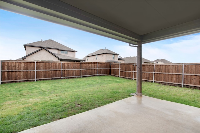 5608 Crestview Dr, Celina, TX 75009 - view of yard with a patio and a fenced backyard