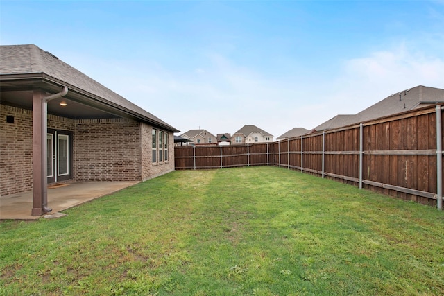 5608 Crestview Dr, Celina, TX 75009 - view of yard with a patio and a fenced backyard