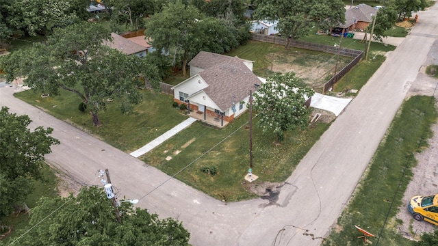 bird's eye view
