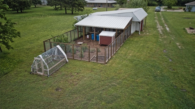 drone / aerial view