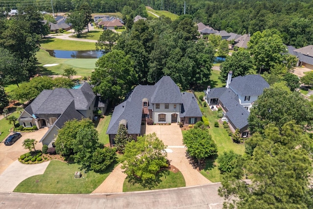 10535 Longfellow Trce, Shreveport, LA 71106 - aerial perspective of suburban area with a large body of water
