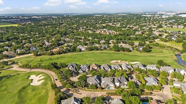1304 Regency Ct, Southlake, TX 76092 - aerial view of property's location featuring nearby suburban area and a golf club