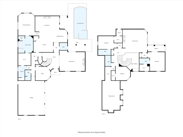 1304 Regency Ct, Southlake, TX 76092 - home floor plan