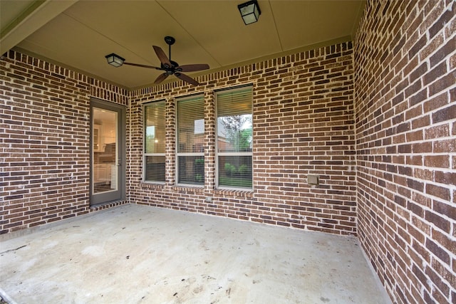 2026 Grassland Dr, Allen, TX 75013 - view of patio featuring ceiling fan