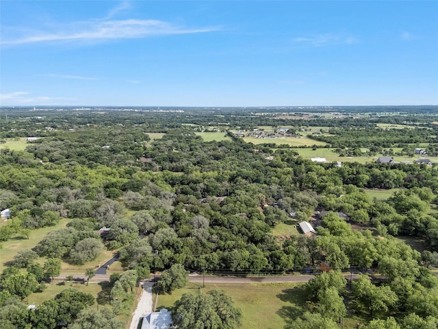 aerial view with a view of trees