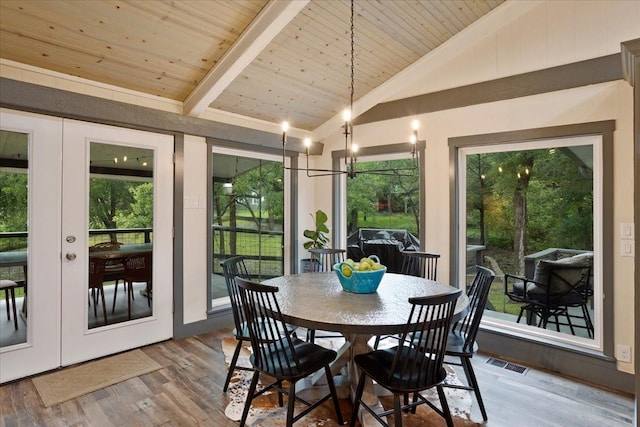 2449 Tanglewood Blvd, Pottsboro, TX 75076 - sunroom with french doors