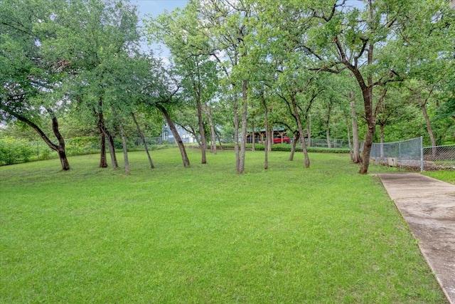 2449 Tanglewood Blvd, Pottsboro, TX 75076 - view of yard featuring concrete driveway