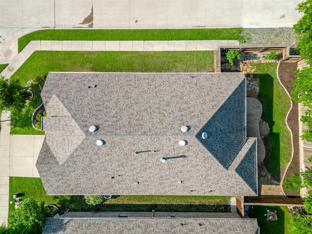 drone / aerial view