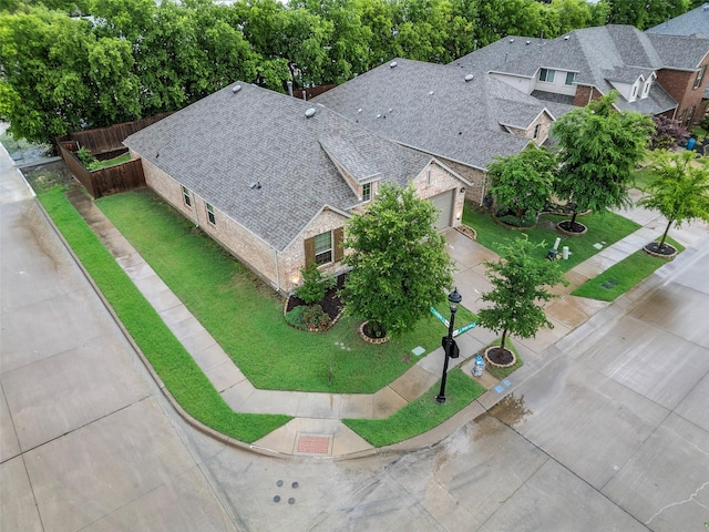 drone / aerial view