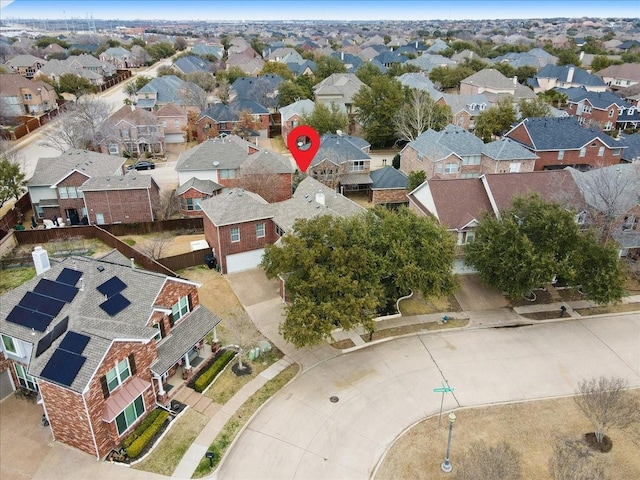 4460 Connemara Dr, Frisco, TX 75034 - drone / aerial view with a residential view